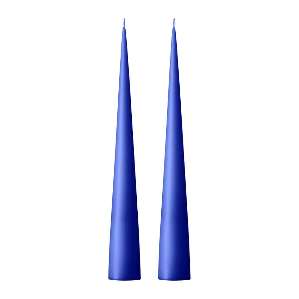 Ester & erik Kynttilät^-kartiokynttilä 37 cm, 2-pakkaus matta, Cornflower 48