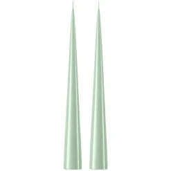 Ester & erik Kynttilät^-kartiokynttilä 37 cm, 2-pakkaus lakattu, Water mint 03-0