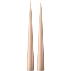Ester & erik Kynttilät^-kartiokynttilä 37 cm, 2-pakkaus lakattu, Ice latte 11-0