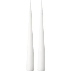 Ester & erik Kynttilät^-kartiokynttilä 37 cm, 2-pakkaus matta, Pure white 31