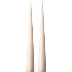 Ester & erik Kynttilät^-kartiokynttilä 37 cm, 2-pakkaus matta, Linen grey 22