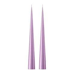 Ester & erik Kynttilät^-kartiokynttilä 37 cm, 2-pakkaus lakattu, Crocus delight 07