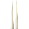 Ester & erik Kynttilät^-kartiokynttilä 37 cm, 2-pakkaus lakattu, Ivory 06-0