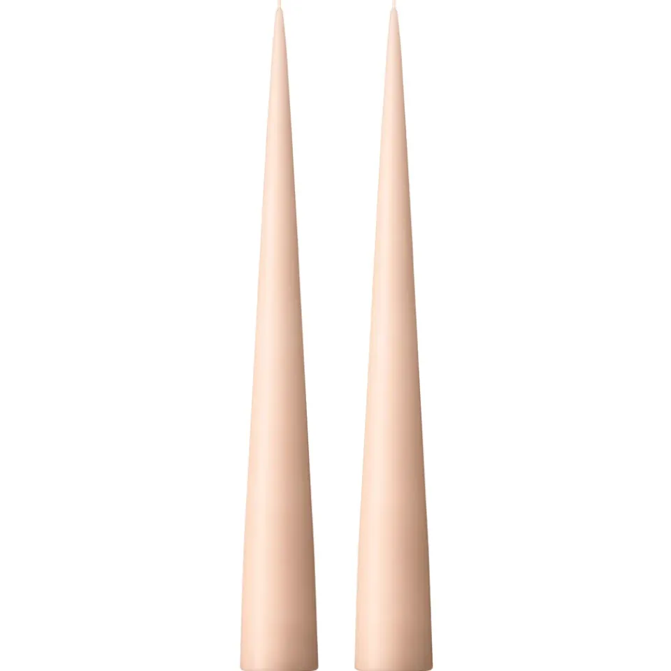 Ester & erik Kynttilät^-kartiokynttilä 37 cm, 2-pakkaus matta, Ice latte 11