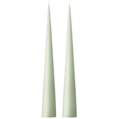Ester & erik Kynttilät^-kartiokynttilä 37 cm, 2-pakkaus matta, Water mint 03
