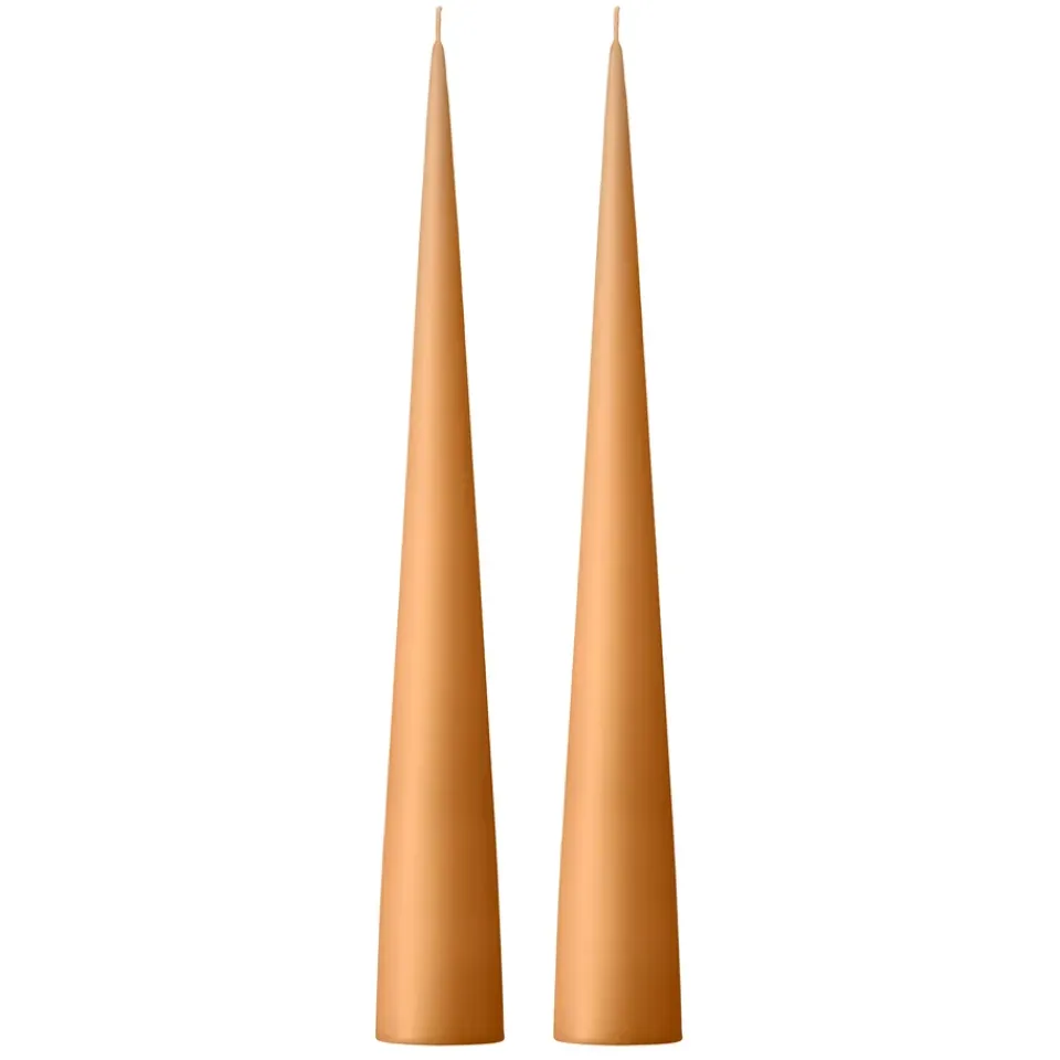 Ester & erik Kynttilät^-kartiokynttilä 37 cm, 2-pakkaus matta, Tumma Melon sorbet 19