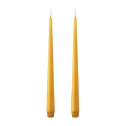 Ester & erik Led-Kynttilät^kruunukynttilä LED 2 kpl, 85 Mango , 30 cm