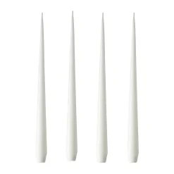 Ester & erik Kynttilät^-kynttilä, 4-pakkaus lakattu, pure white, 32 cm