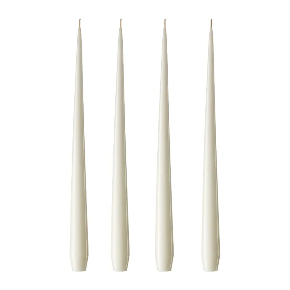 Ester & erik Kynttilät^-kynttilä, 4-pakkaus lakattu, ivory, 32 cm