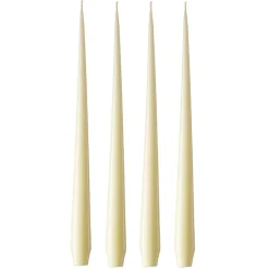 Ester & erik Kynttilät^-kynttilä, 4-pakkaus lakattu, Buttermilk 17-0, 32 cm