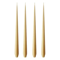 Ester & erik Kynttilät^-kynttilä, 4-pakkaus matta, beige 14/2, 42 cm