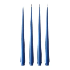 Ester & erik Kynttilät^-kynttilä, 4-pakkaus lakattu, Cornflower 48, 42 cm