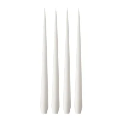 Ester & erik Kynttilät^-kynttilä, 4-pakkaus matta, White ash 21, 42 cm