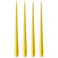 Ester & erik Kynttilät^-kynttilä, 4-pakkaus lakattu, Lemon drop 15-0, 32 cm