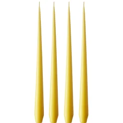 Ester & erik Kynttilät^-kynttilä, 4-pakkaus matta, Lemon drop 15, 42 cm