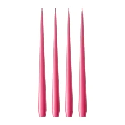 Ester & erik Kynttilät^-kynttilä, 4-pakkaus lakattu, Clear pink 41, 42 cm