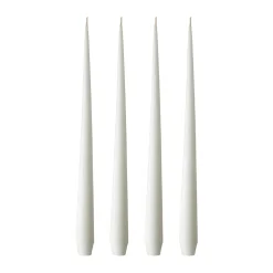 Ester & erik Kynttilät^-kynttilä, 4-pakkaus matta, pure white, 42 cm