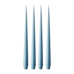 Ester & erik Kynttilät^-kynttilä, 4-pakkaus matta, Moon blue 37, 42 cm