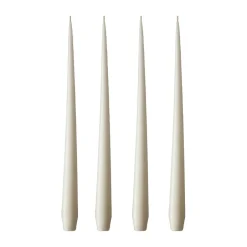 Ester & erik Kynttilät^-kynttilä, 4-pakkaus matta, ivory, 32 cm