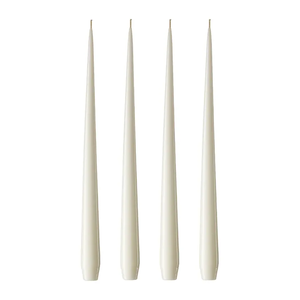 Ester & erik Kynttilät^-kynttilä, 4-pakkaus lakattu, ivory, 42 cm