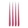 Ester & erik Kynttilät^-kynttilä, 4-pakkaus matta, Deep pink 41/2, 42 cm