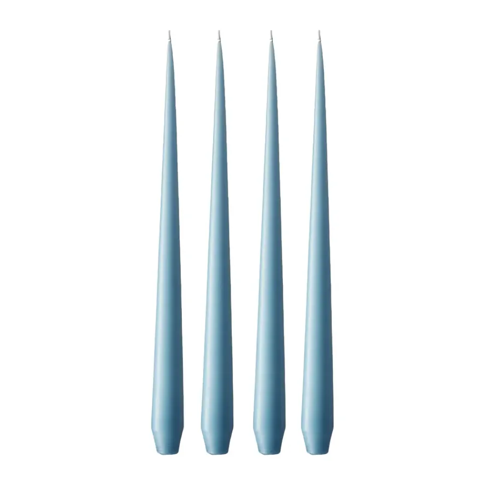 Ester & erik Kynttilät^-kynttilä, 4-pakkaus matta, Moon blue 37, 32 cm