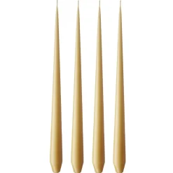 Ester & erik Kynttilät^-kynttilä, 4-pakkaus matta, beige 14/2, 32 cm
