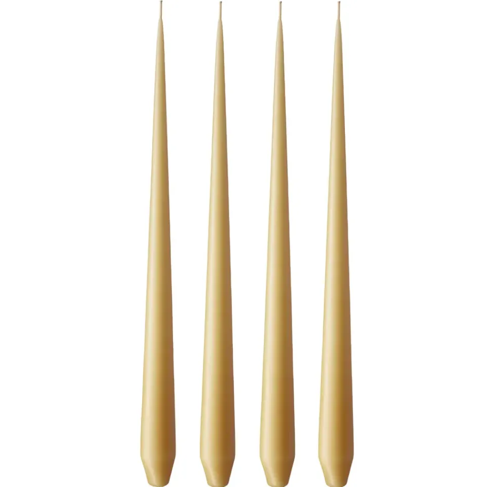 Ester & erik Kynttilät^-kynttilä, 4-pakkaus matta, beige 14/2, 32 cm