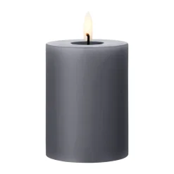 Ester & erik Led-Kynttilät^LED-pöytäkynttilä, 74 Dark Slate, 10 cm