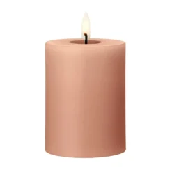 Ester & erik Led-Kynttilät^LED-pöytäkynttilä, 20 Rosy caramel, 10 cm