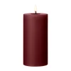 Ester & erik Led-Kynttilät^LED-pöytäkynttilä, 44/2 Deep Wine, 15 cm