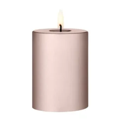 Ester & erik Led-Kynttilät^LED-pöytäkynttilä, 94 Champagne Metallic, 10 cm