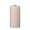Ester & erik Led-Kynttilät^LED-pöytäkynttilä, 22 Linen Grey, 15 cm