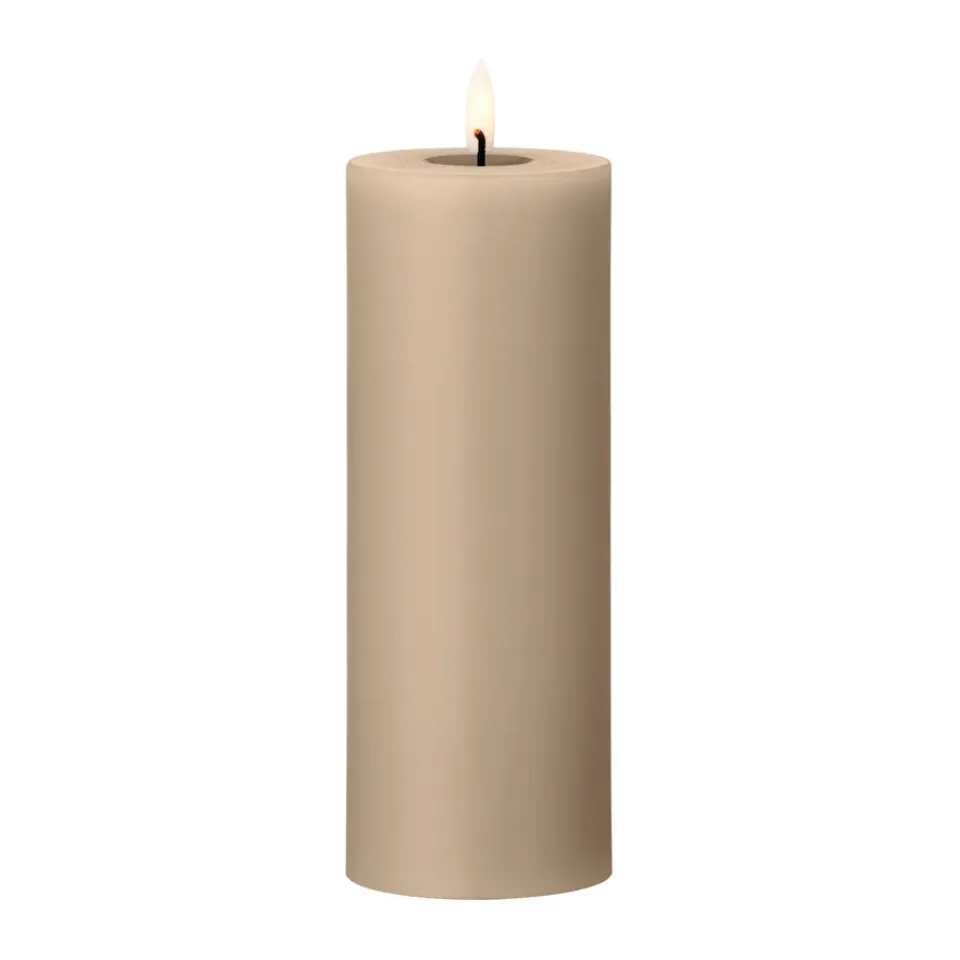 Ester & erik Led-Kynttilät^LED-pöytäkynttilä, 18 Nougat Note, 20 cm