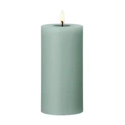 Ester & erik Led-Kynttilät^LED-pöytäkynttilä, 67 Jade stone, 15 cm