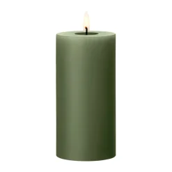 Ester & erik Led-Kynttilät^LED-pöytäkynttilä, 70 Green Soil, 15 cm