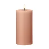 Ester & erik Led-Kynttilät^LED-pöytäkynttilä, 20 Rosy caramel, 15 cm