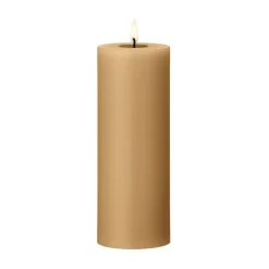 Ester & erik Led-Kynttilät^LED-pöytäkynttilä, 27 Almond butter, 20 cm