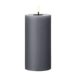Ester & erik Led-Kynttilät^LED-pöytäkynttilä, 74 Dark Slate, 15 cm