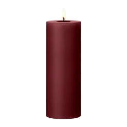 Ester & erik Led-Kynttilät^LED-pöytäkynttilä, 44/2 Deep Wine, 20 cm