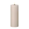 Ester & erik Led-Kynttilät^LED-pöytäkynttilä, 22 Linen Grey, 20 cm