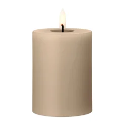 Ester & erik Led-Kynttilät^LED-pöytäkynttilä, 18 Nougat Note, 10 cm
