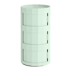 HAY Kaapit & Vitriinit^Facet Cabinet 30 sivupöytä, Soft mint