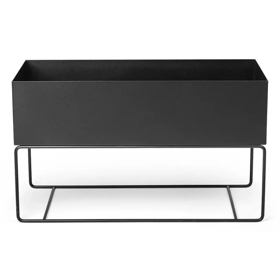 Ferm Living Ruukut^plant box large, Black