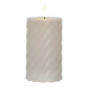 Star Trading Led-Kynttilät^Flamme loistekynttilä Ø7,5×15 cm, Beige