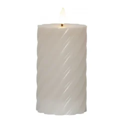 Star Trading Led-Kynttilät^Flamme loistekynttilä Ø7,5×15 cm, Beige