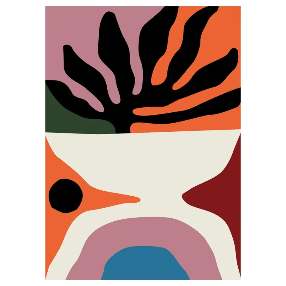 Paper Collective Julisteet^Flora juliste, 50x70 cm