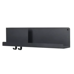 Muuto Hyllyt & Hyllyjärjestelmät^Folded hylly keskikokoinen, Musta