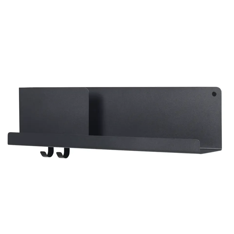 Muuto Hyllyt & Hyllyjärjestelmät^Folded hylly keskikokoinen, Musta