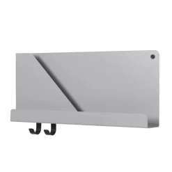 Muuto Hyllyt & Hyllyjärjestelmät^Folded hylly pieni, Harmaa